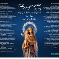 Fiestas Buzanada  2022 en Honor a Nuestra Señora de La Paz