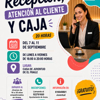 Curso Recepción Atención al Cliente y Caja 